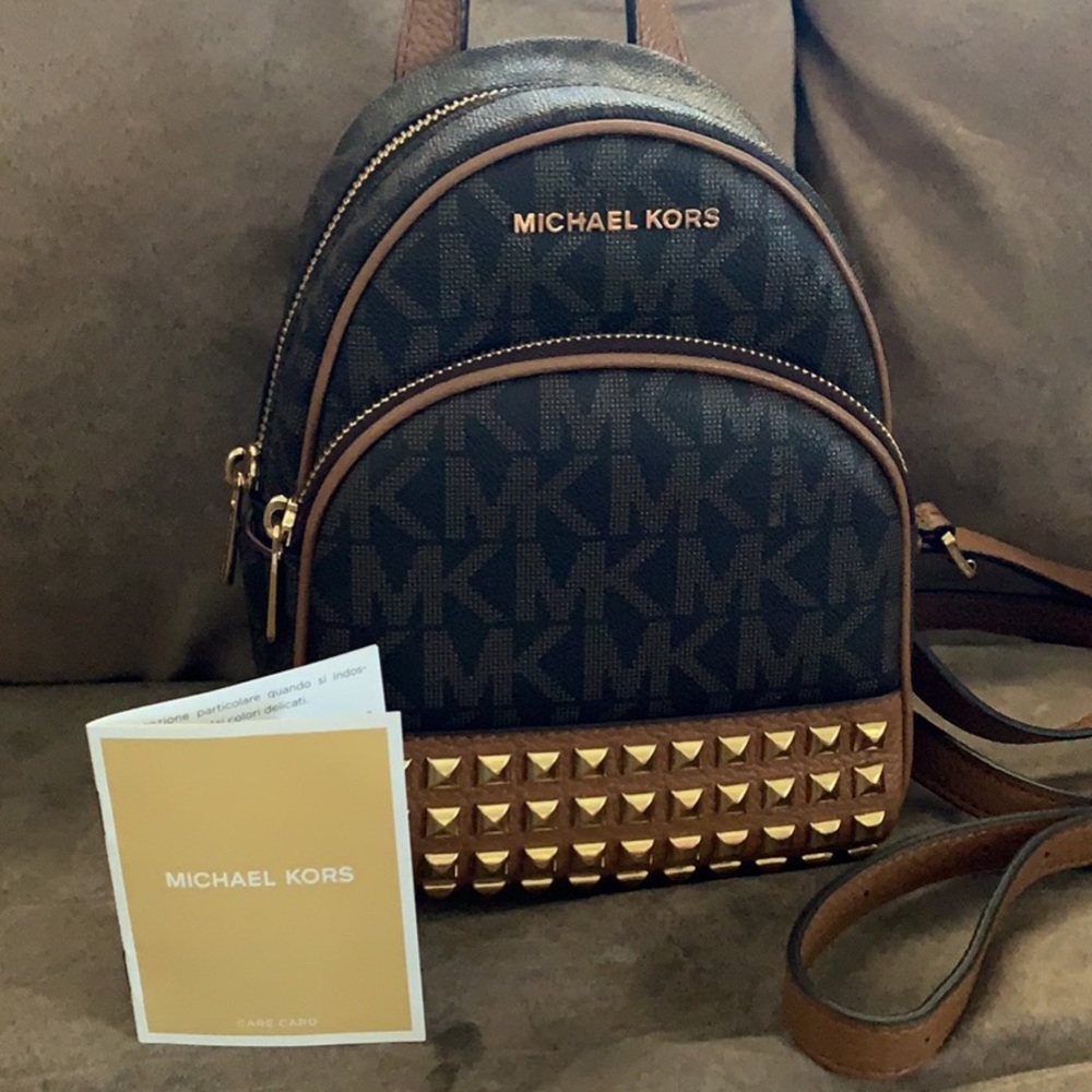 Brand new Michael Kors mini backpack